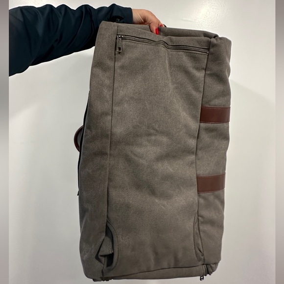 🆕 Convertible carry on Garment Bag - 2 in 1 Hanging Suitcase, unisex, gray - Picture 13 of 13